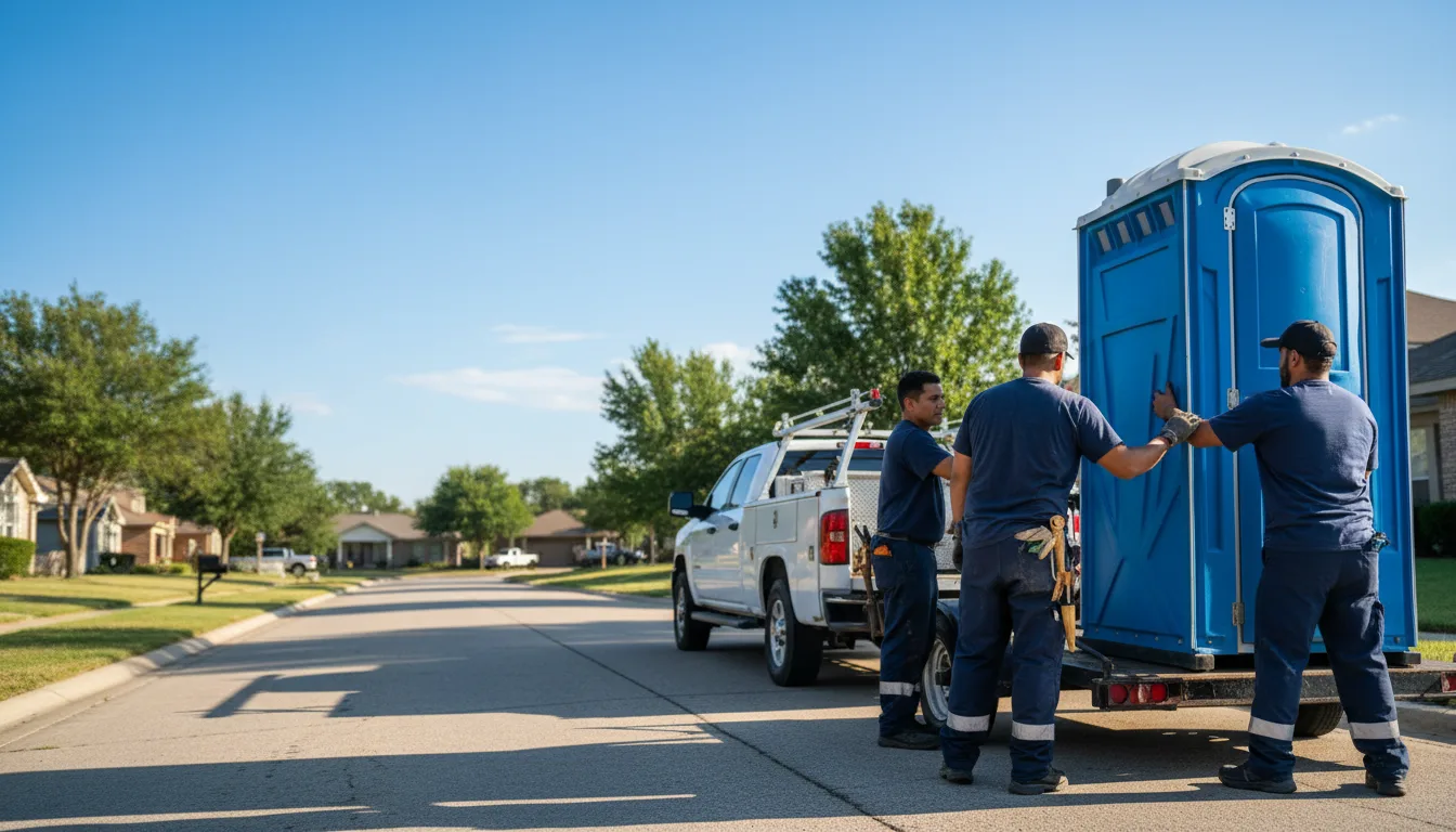 Portable Toilet Rental in Hackett, AR near me